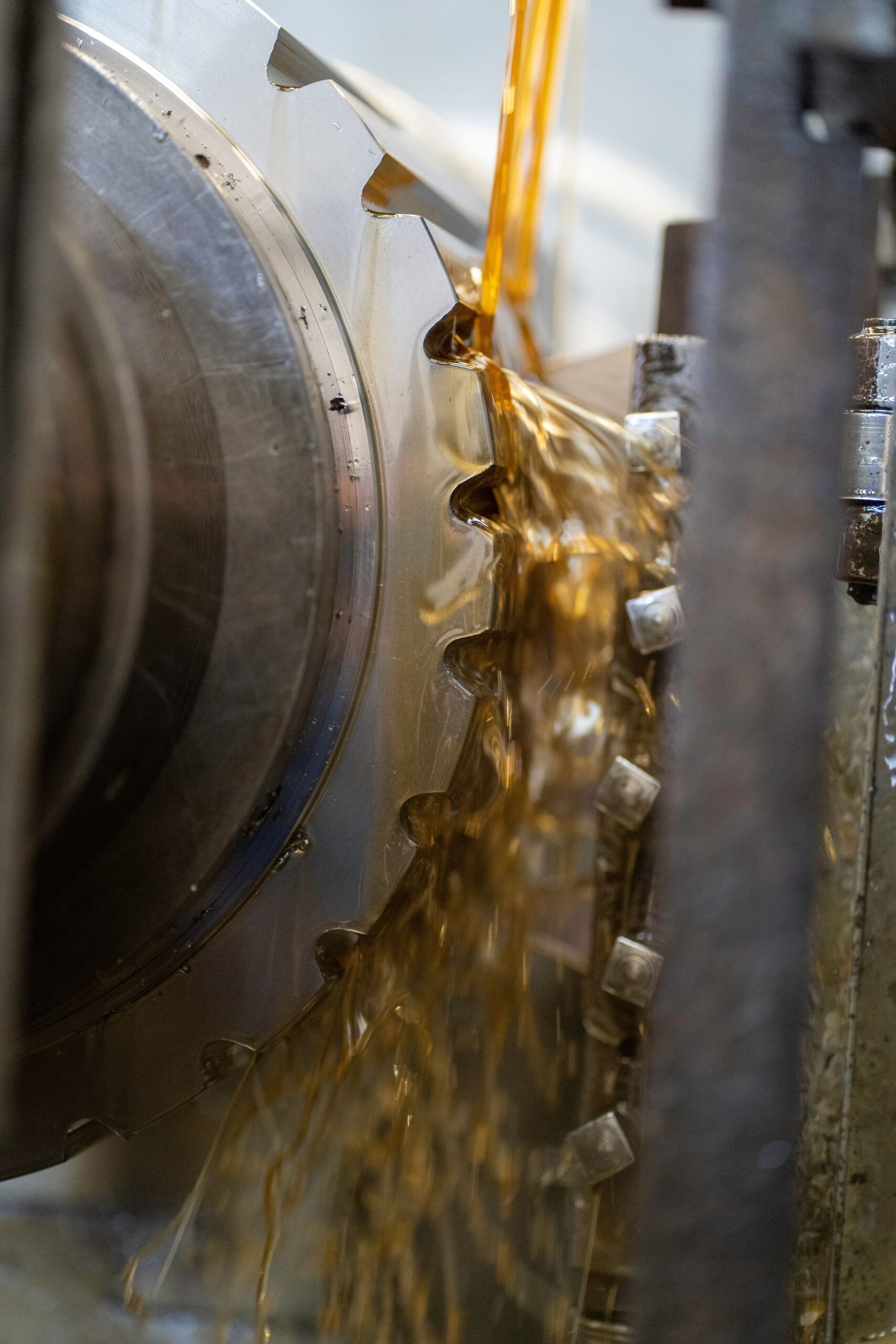 Aceite de mezcla y lubricación de motosierra